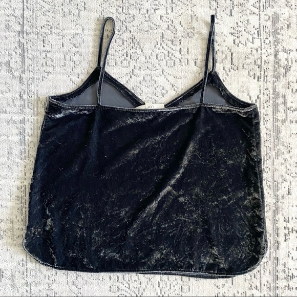 LOFT Size XS Velvet Cami Tank Top Gray - Picture 5 of 7